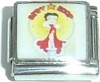 BETTY BOOP ON YELLOW PIC ITALIAN CHARM