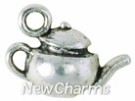 jS100 Silver Teapot ORing Charm