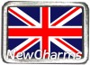 Great Britian Photo Flag Floating Locket Charm