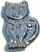 CAT IN SILVER