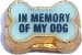 In Memory of my Dog Floating Locket Charm