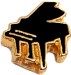 Piano Floating Locket Charm