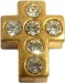Cross with Stones LOCKET CHARM