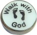 Walk with God LOCKET CHARM