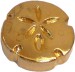 Gold Sanddollar LOCKET CHARM