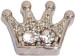 Crown with Stones LOCKET CHARM