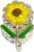 Sunflower LOCKET CHARM