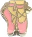 Ballet Dance Shoes LOCKET CHARM