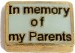 In memory of my Parents LOCKET CHARM