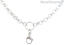 THICK LOOP Chain in Stainless Steel for Floating Lockets