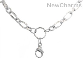 31" Pattern Loop Necklace
