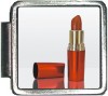 Lipstick and Lid Italian Charm