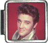 Elvis Lip Italian Charm