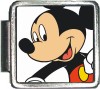 Mickey Face Close Up Italian Charm