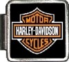 Harley Custom Photo Italian  Charm