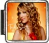 Taylor Swift with Flower Italian Charm