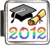 2010 Black Cap Custom Photo Italian  Charm