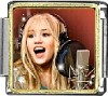 Hannah Montana Custom Photo Italian  Charm