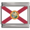 Florida Flag Italian Charm