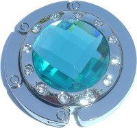 AQUA PLUS CLEAR STONES PURSE HANGER