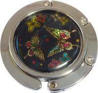 Butterflies on Black Purse Hanger