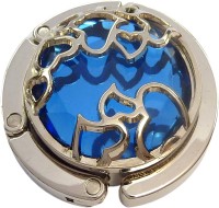 Big Blue Stone Plus Hearts Purse Hanger