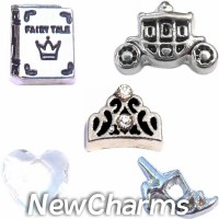 CSL114 Happily Ever After Charm Set for Floating Lockets