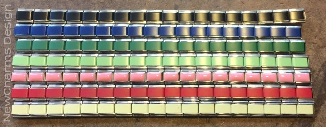 Color Italian Charm Starter Bracelets