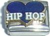 Hip Hop on Blue Heart