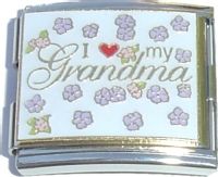 CT5042 I Love My Grandma Mega Italian Charm