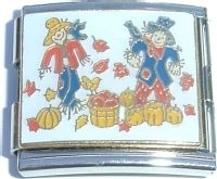 CT5057 Scarecrows Mega Italian Charm