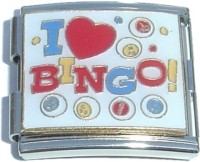 CT5058 I Love Bingo Mega Italian Charm