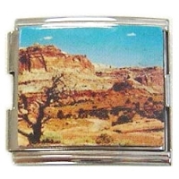 CT5105 Desert Mountain Mega Italian Charm