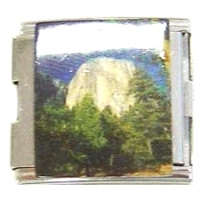 CT5107 Forest Rock Mountain Mega Italian Charm