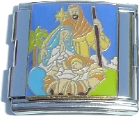 CT5110 Nativity Mega Italian Charm