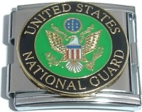 CT5121 Mega US National Guard Italian Charm