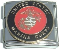 CT5131 Mega US Marine Corps Italian Charm