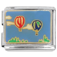 CT5235 MEGA Hot Air Balloons Red Blue Italian Charm