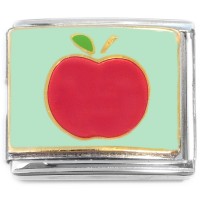CT5242 MEGA Red Apple Italian Charm