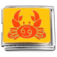 CT5244 MEGA Cancer Zodiac Sign Italian Charm