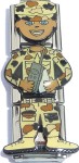 CC7299 Ethnic Military Dude Italian Charm