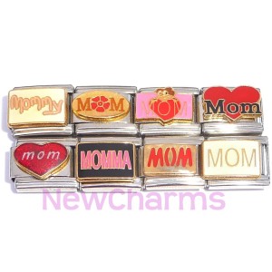 8 Mom Italian Charms