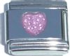 CL1078n Heart in Pink Italian Charm
