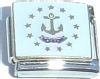 CL2109 Flag of Rhode Island Italian Charm