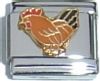 Rooster Italian Charm