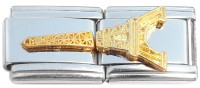 CT1131 Eiffel Tower Double Italian Charm
