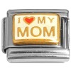 CT1137 I Love My Mom Italian Charm