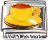 CT1160yellow Coffee Cup Yellow Italian Charm