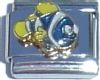 Blue Clownfish Italian Charm