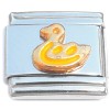 CT1234 Bird Duck Goldtone Italian Charm